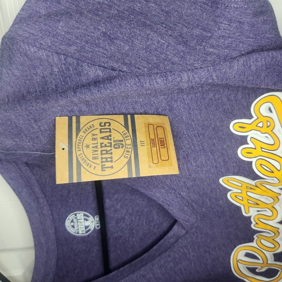 Rivalry Threads Purple and Yellow Graphic Tee - Picture 4 of 6